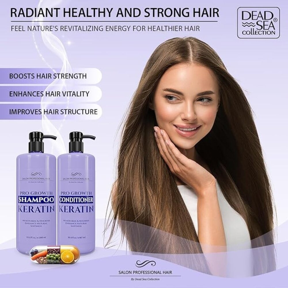 Dead Sea Collection Shampoo and Conditioner Set